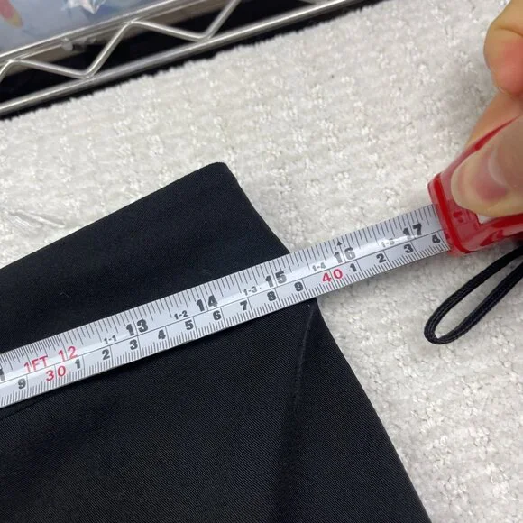 Joseph Ribkoff Wide Leg Trousers Black Pants Metal Stud Detailing Wom Size 6 - Picture 7 of 15